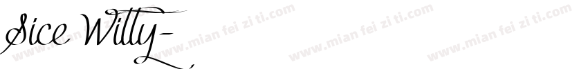 Sice Witty字体转换